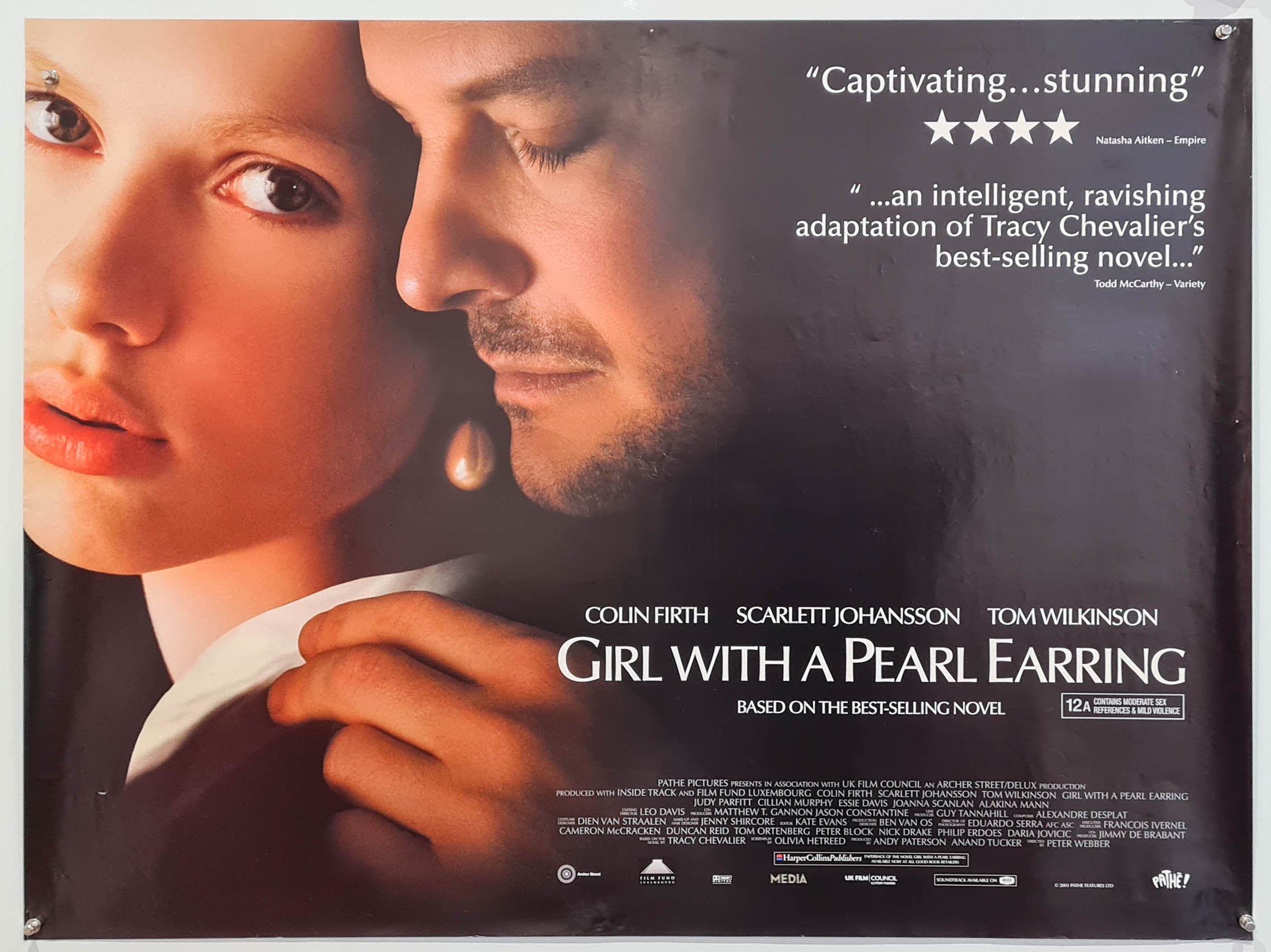 244005 Girl with a Pearl Earring Movie POSTER PRINT UK | eBay